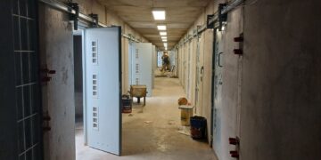 Santa Fe encara la etapa final de la construcción de cuatro nuevos pabellones de aislamiento en la cárcel de Coronda