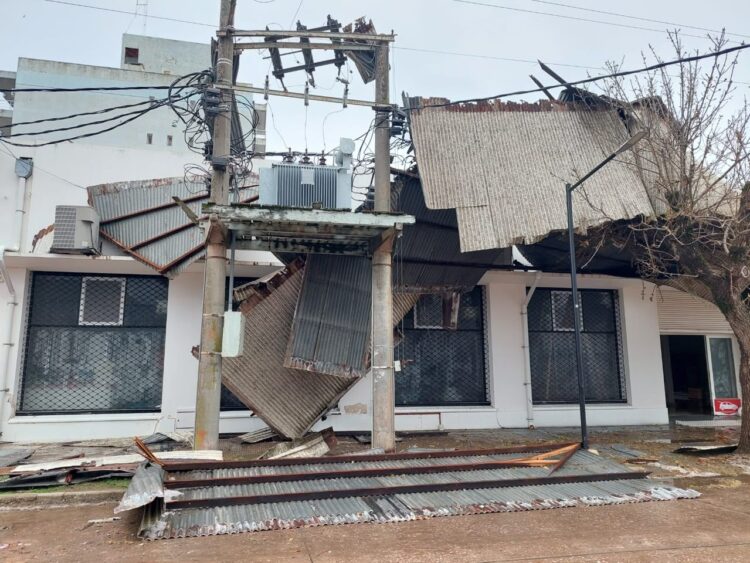 La Provincia asiste a las localidades de San Genaro y Las Rosas tras el temporal