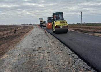 Entre Bdo. de Irigoyen y Ruta Nacional 11, la gestión de Pullaro continúa la reconstrucción integral de la Ruta 41s