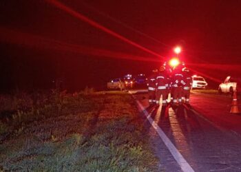 Tres fallecidos tras un siniestro vial entre las localidades de Díaz y Monje