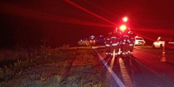 Tres fallecidos tras un siniestro vial entre las localidades de Díaz y Monje